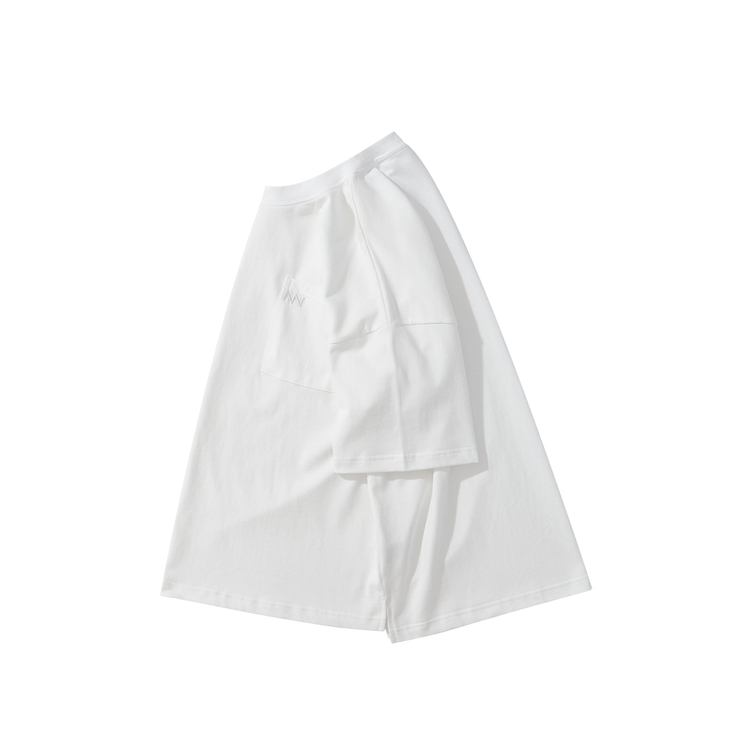 NOT WORKING V / OVERSIZED SQUARE POCKET TEE