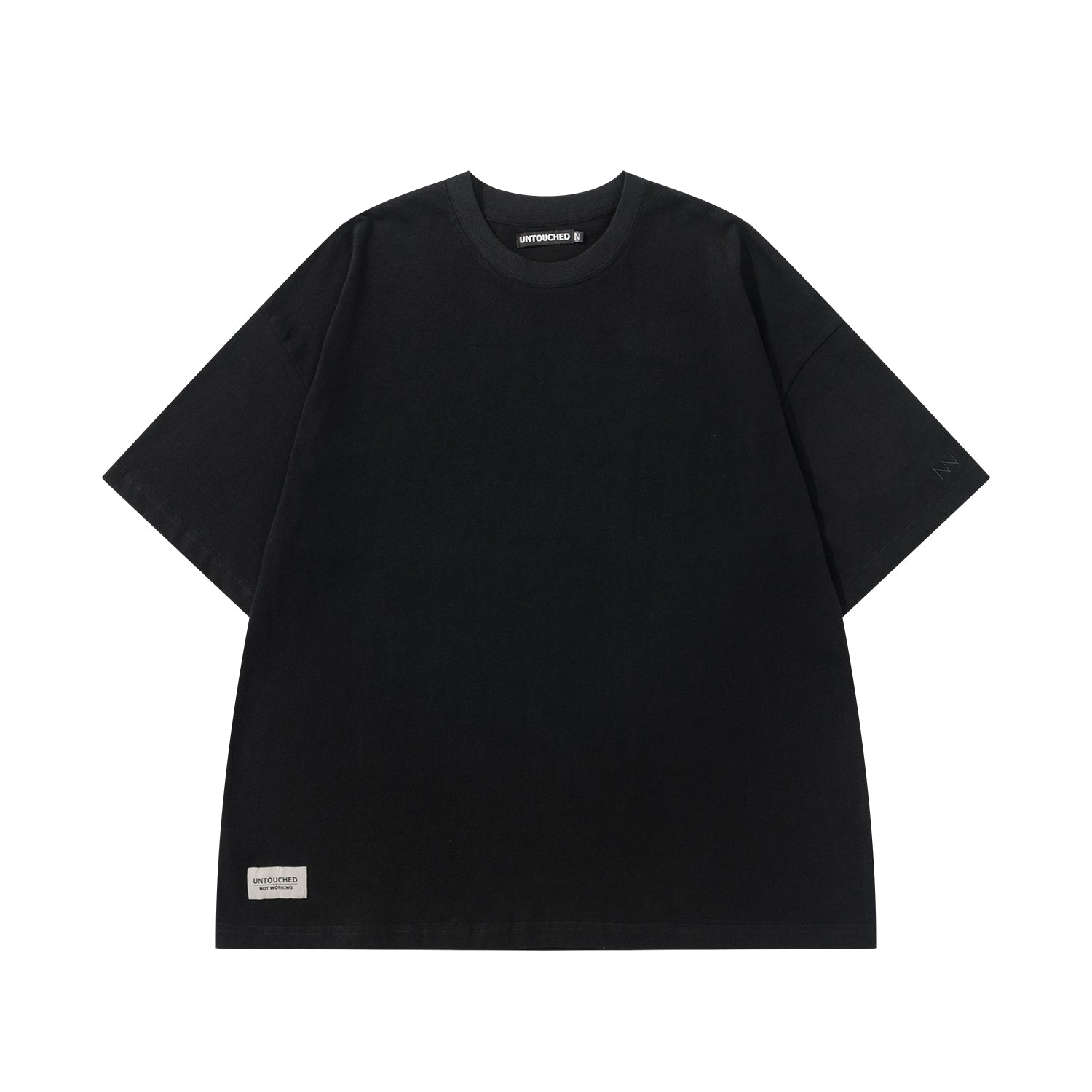 NOT WORKING V / NW218 / OVERSIZED GREY LABEL TEE