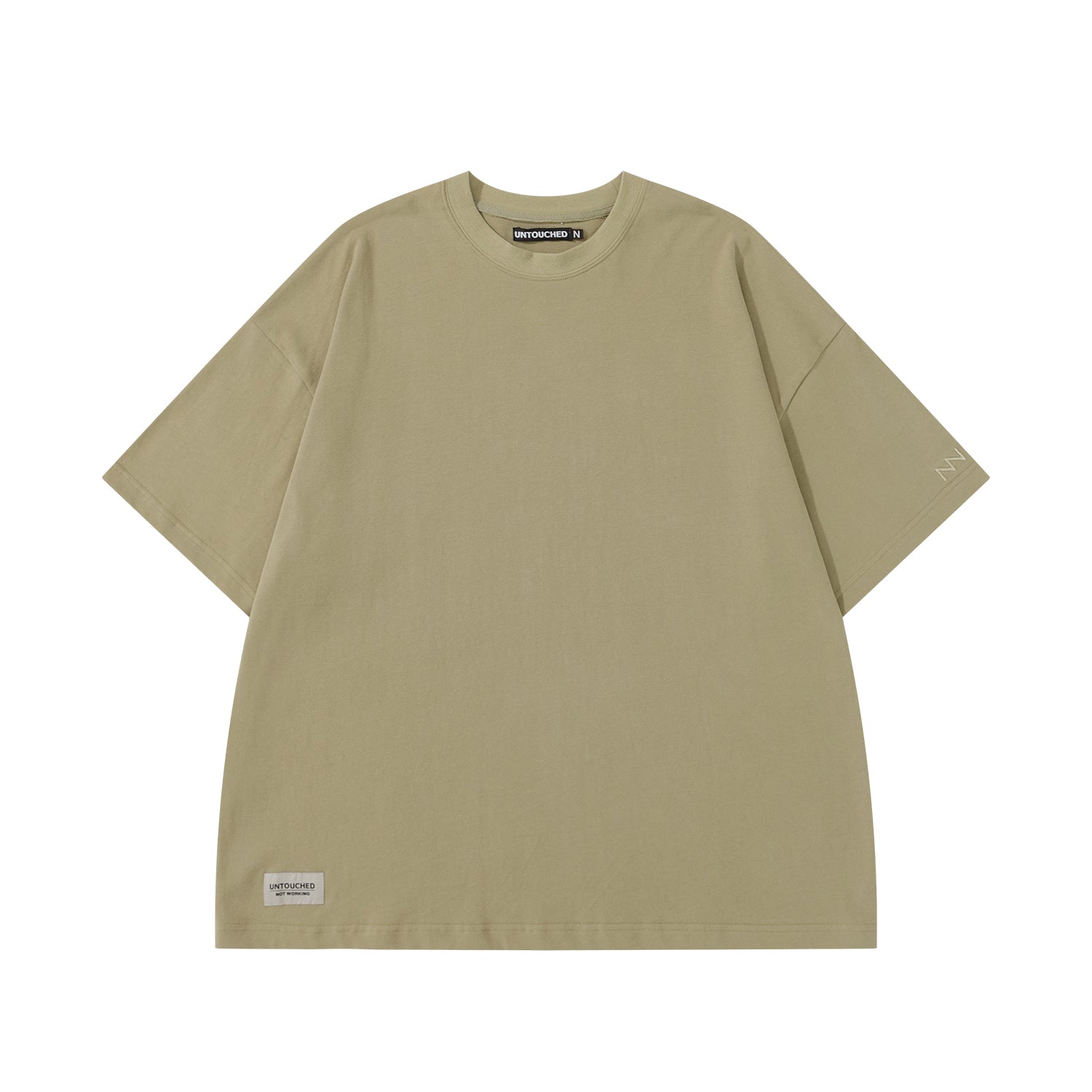 NOT WORKING V / NW218 / OVERSIZED GREY LABEL TEE
