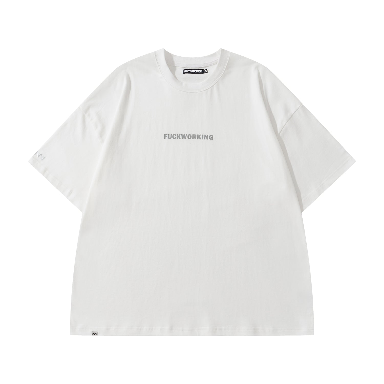 NW220WH | FUCKWORKING WHITE TEE | NOT WORKING V