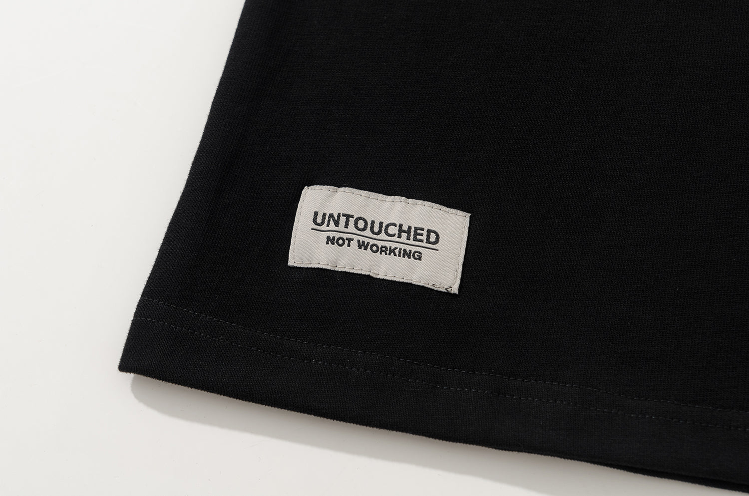 NOT WORKING V / NW218 / OVERSIZED GREY LABEL TEE