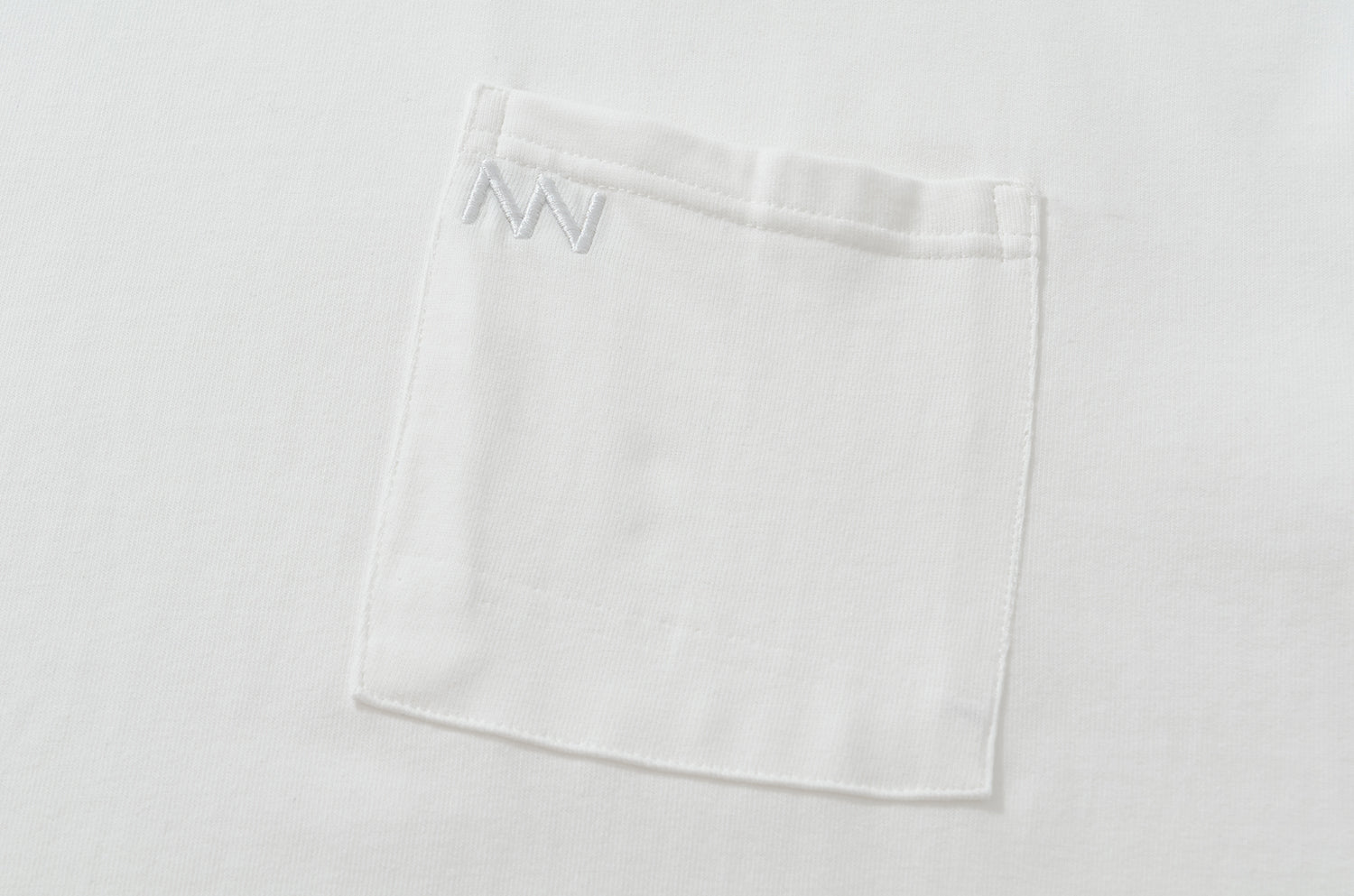 NOT WORKING V / OVERSIZED SQUARE POCKET TEE