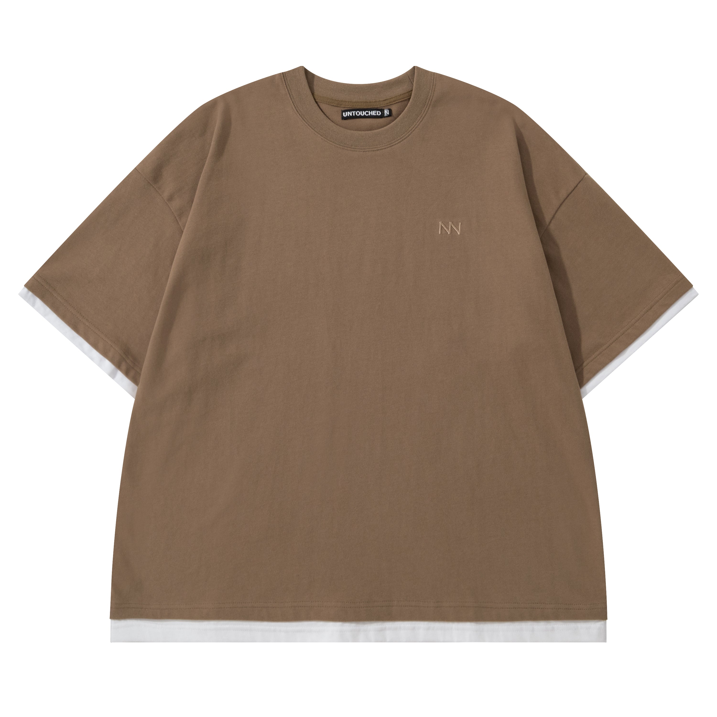 NOT WORKING V / OVERSIZED LAYER TEE