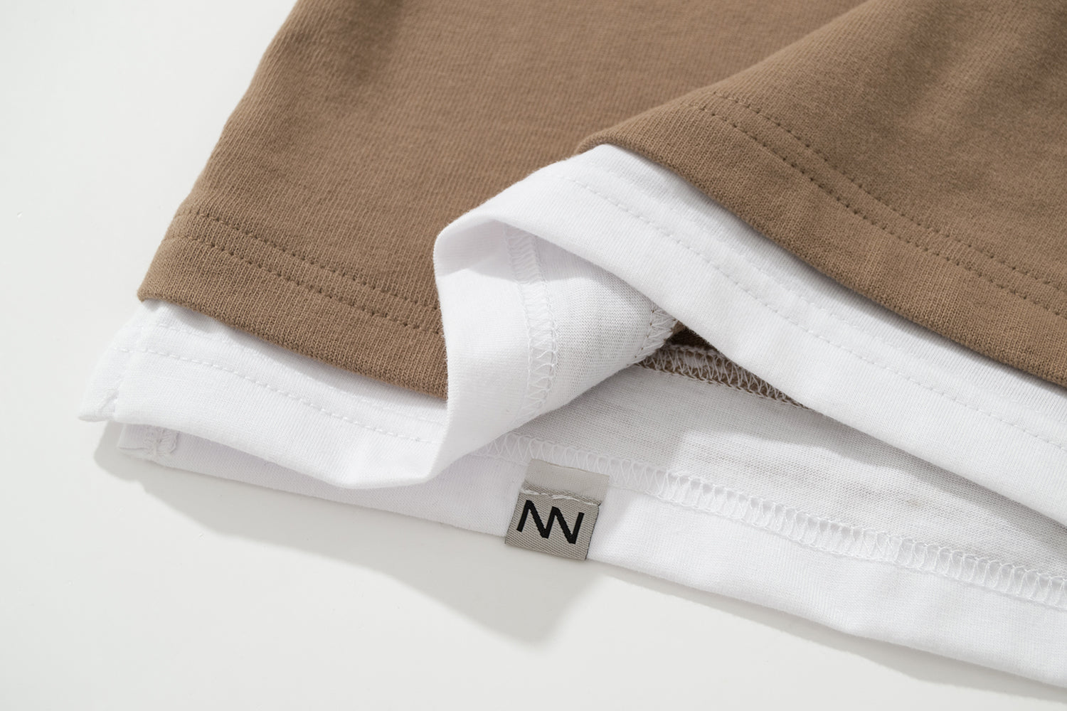 NOT WORKING V / OVERSIZED LAYER TEE