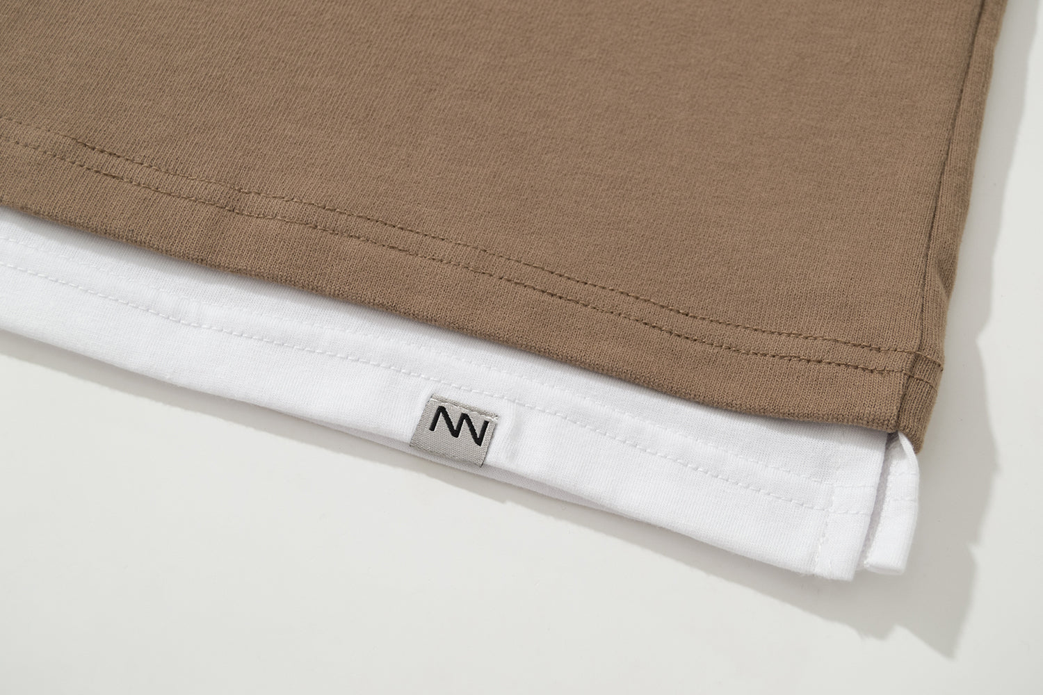 NOT WORKING V / OVERSIZED LAYER TEE