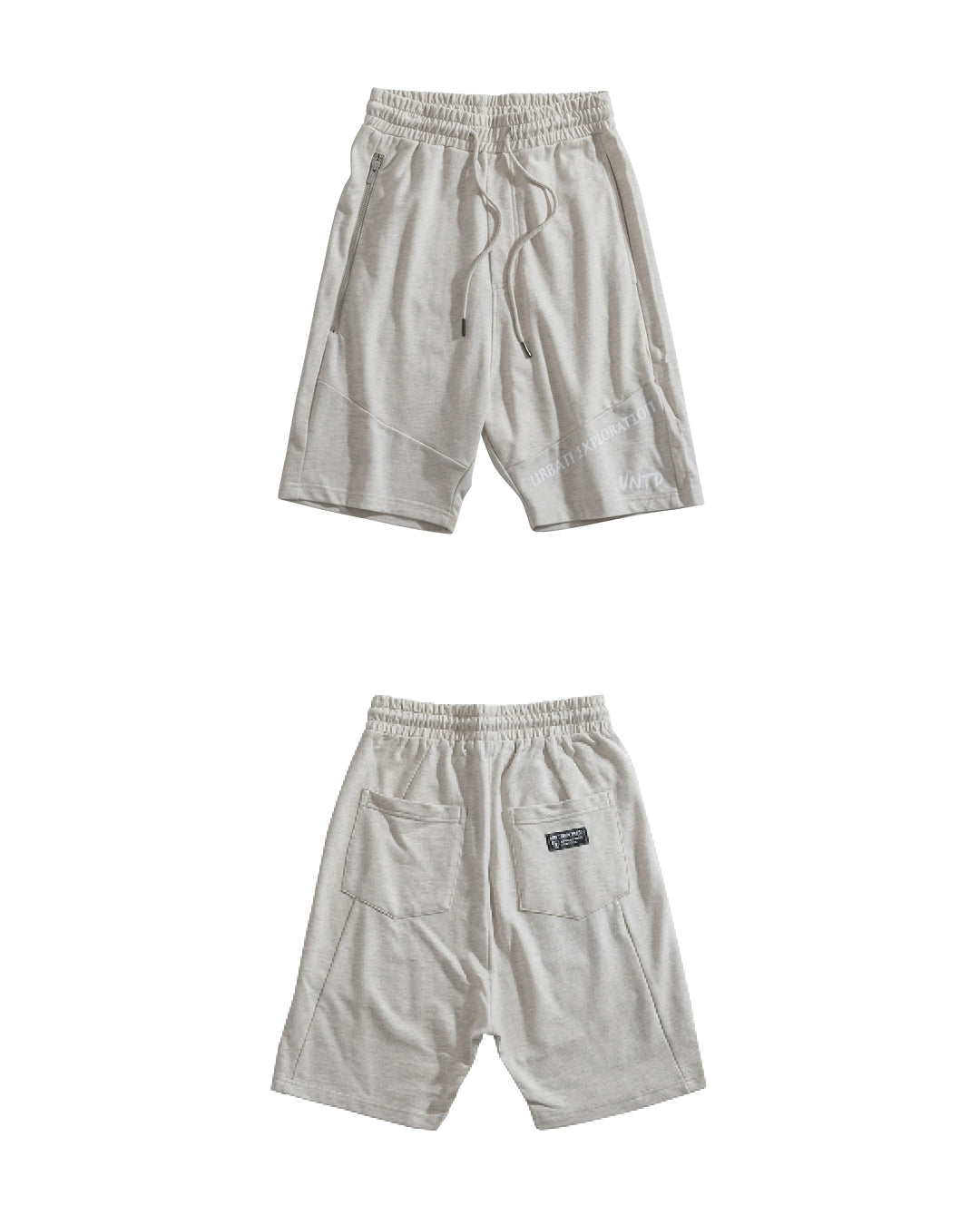 UT054GY | URBANEXPL KITTED SHORTS-SHORTS-UNTOUCHED UNITED