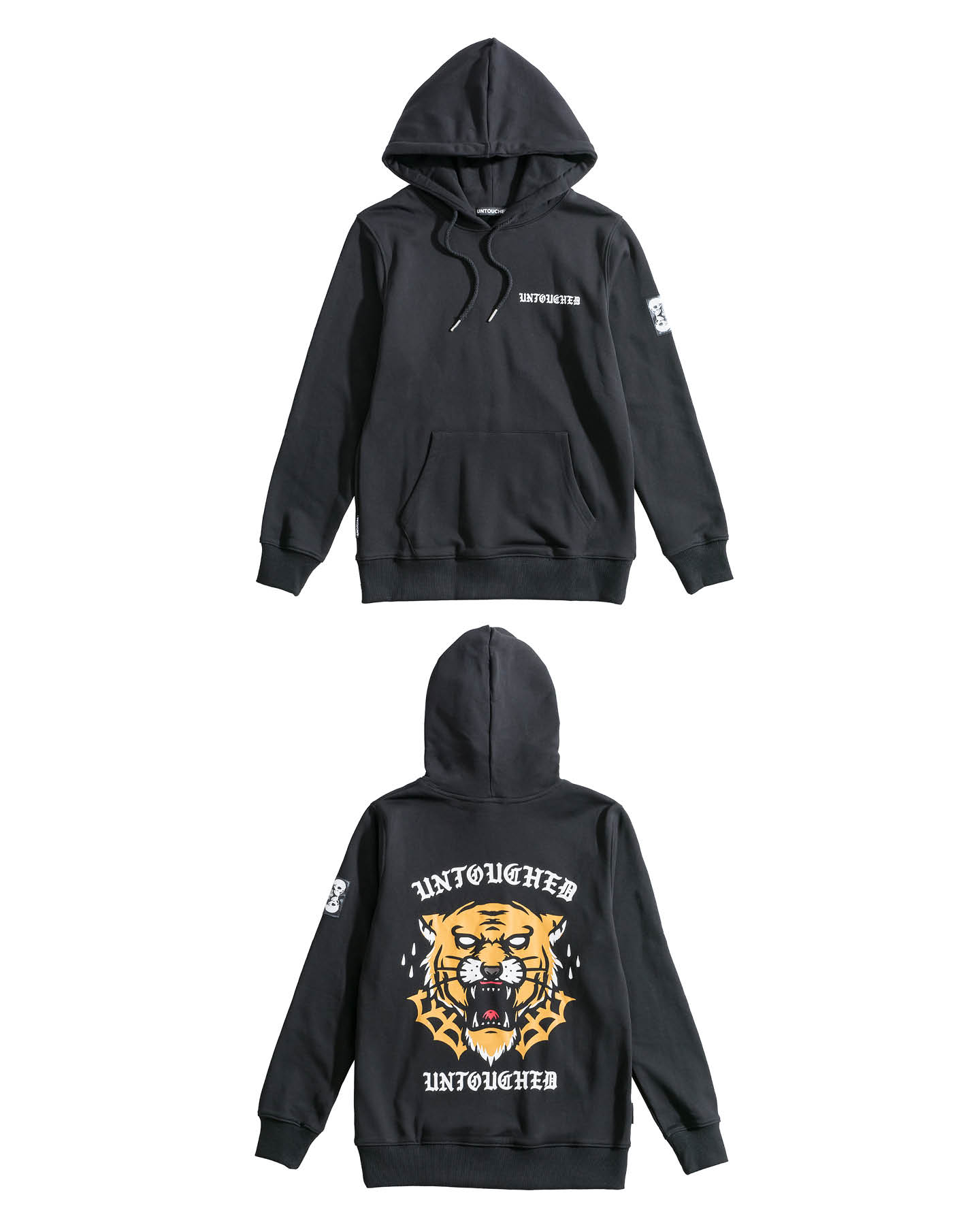 HD1732BK | THE TIGER GOD | UAG-HOODIES-UNTOUCHED UNITED
