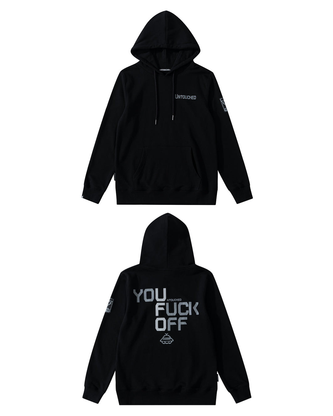 HD2018BK | UFO-HOODIES-UNTOUCHED UNITED