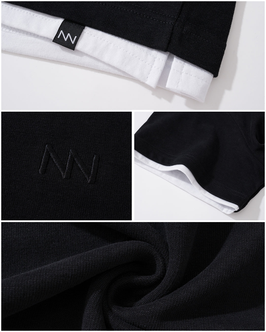 NW201BK | LAYER TEE | NOT WORKING III