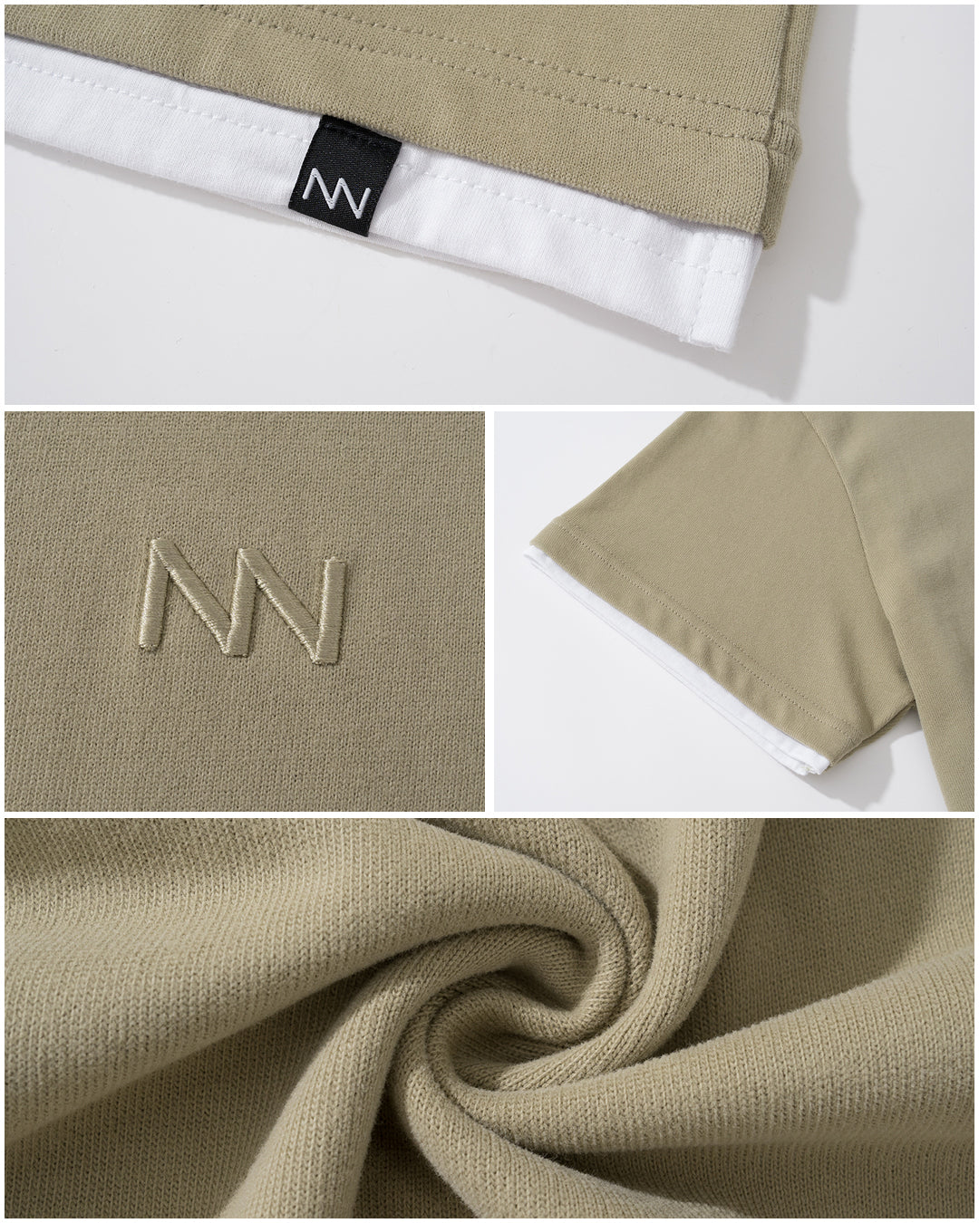 NW201GN | LAYER TEE | NOT WORKING III