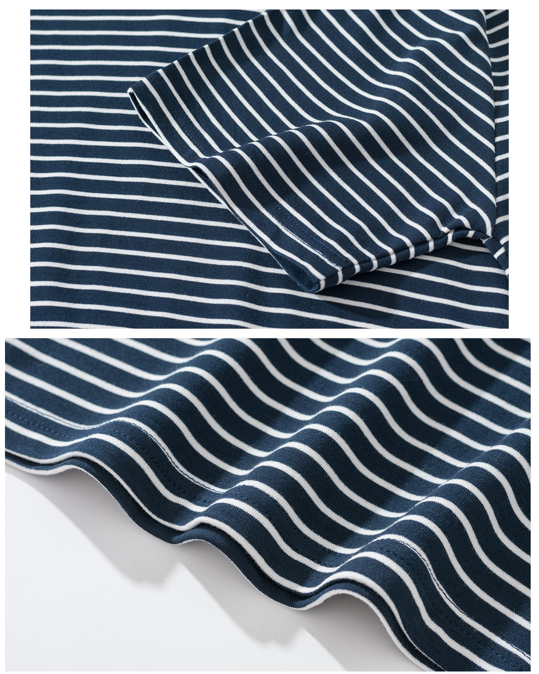 UT082NY | STRIPE TEE-TEE-UNTOUCHED UNITED