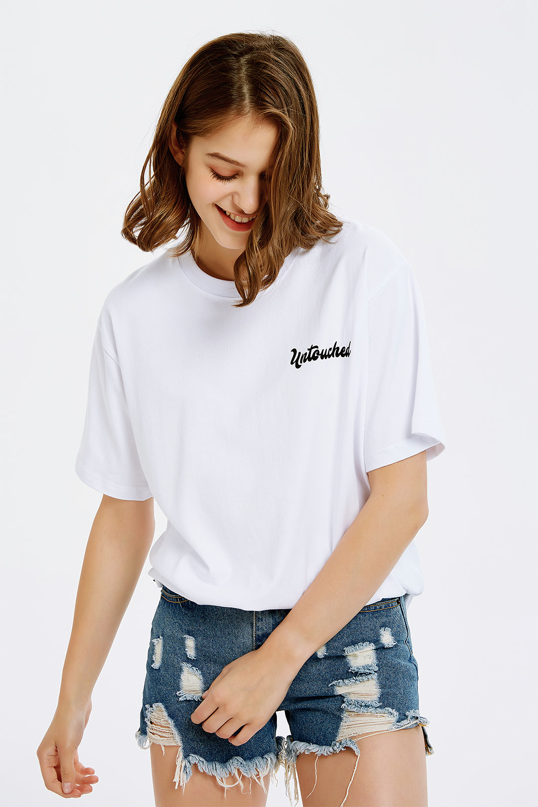 T1903WH | UAG THE LEOPARD-TEE-UNTOUCHED UNITED