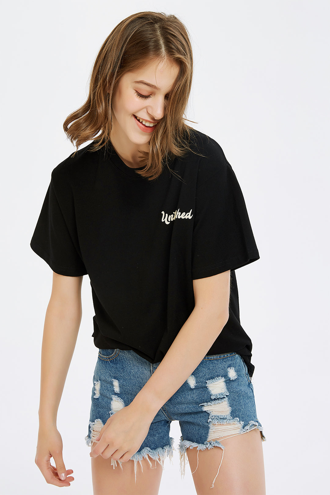 T1903BK | UAG THE LEOPARD-TEE-UNTOUCHED UNITED
