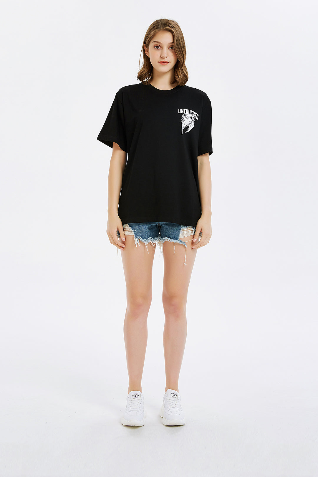 T1905BK | GRIM REAPER-TEE-UNTOUCHED UNITED