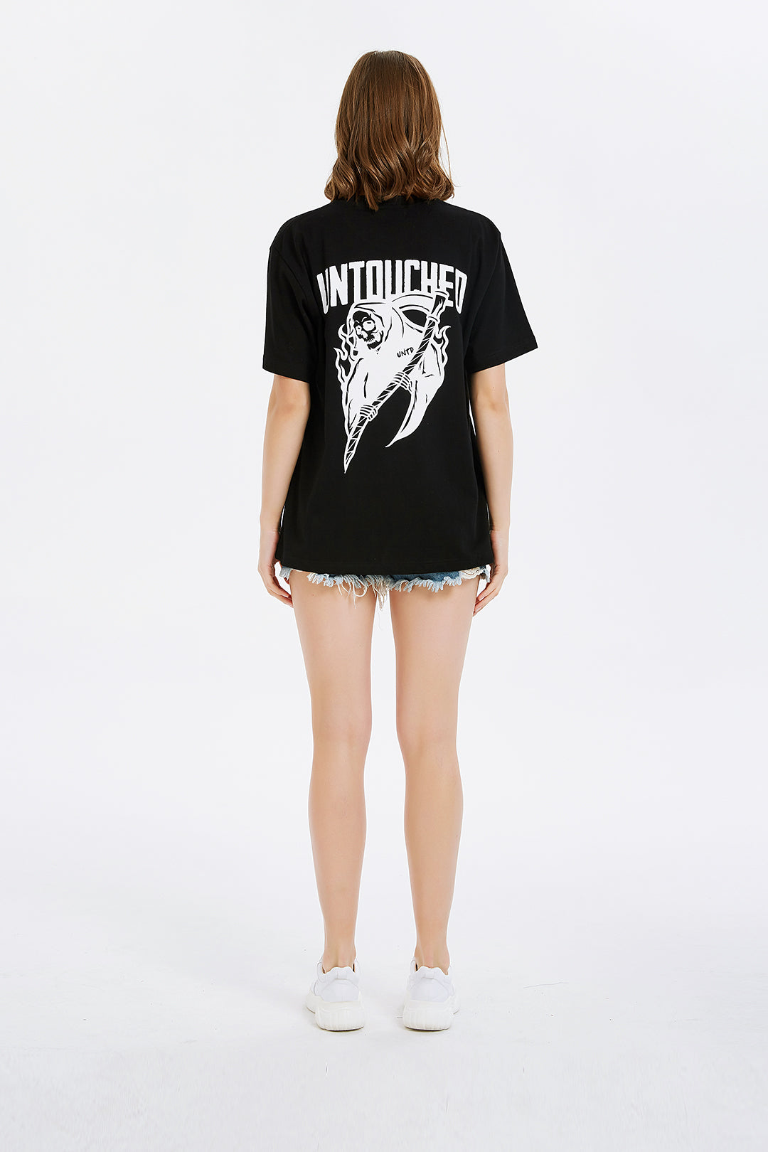 T1905BK | GRIM REAPER-TEE-UNTOUCHED UNITED