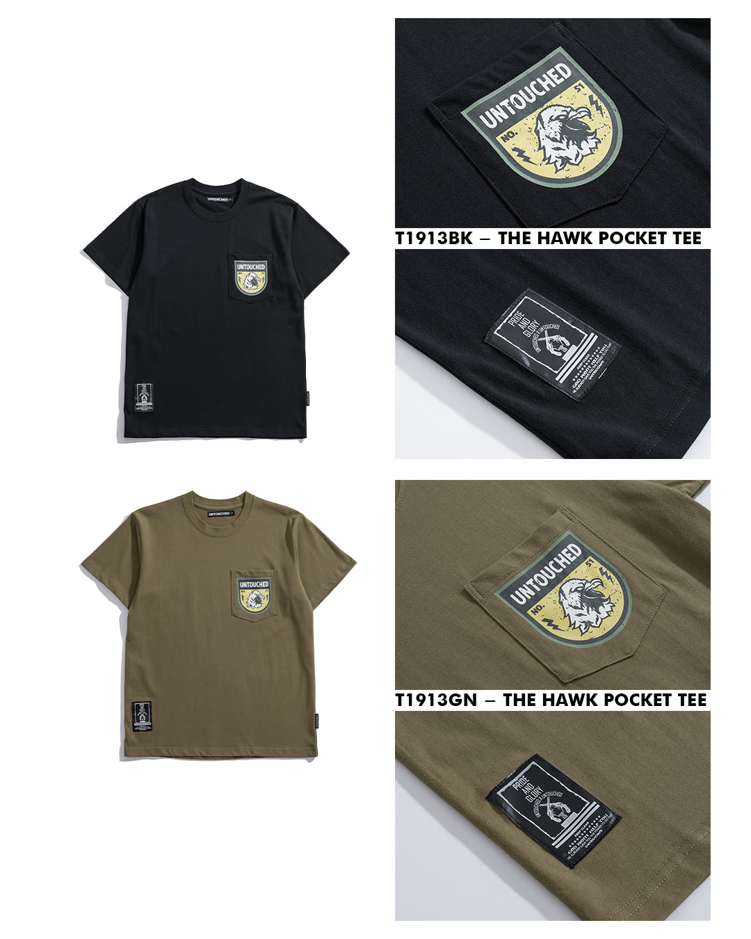 THE HAWK POCKET TEE