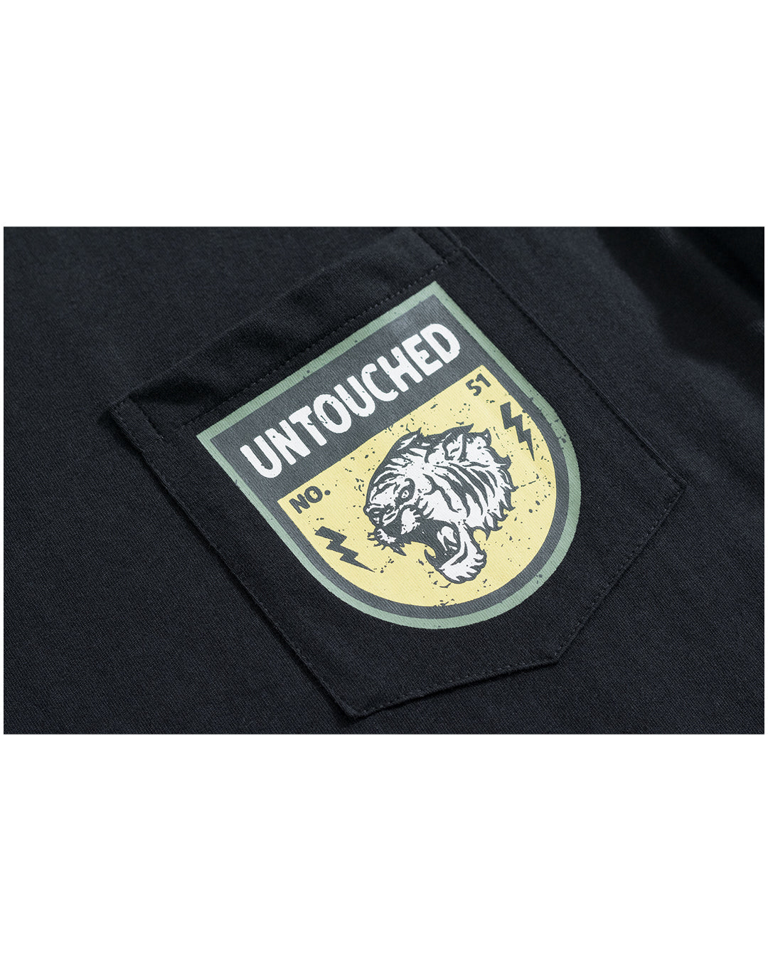 T1914BK | ARMY - THE TIGER-TEE-UNTOUCHED UNITED