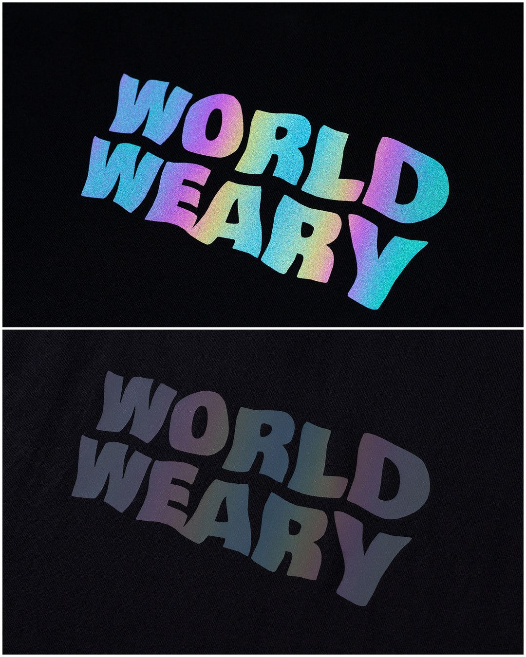 T2011BK | WORLD WEARY-TEE-UNTOUCHED UNITED