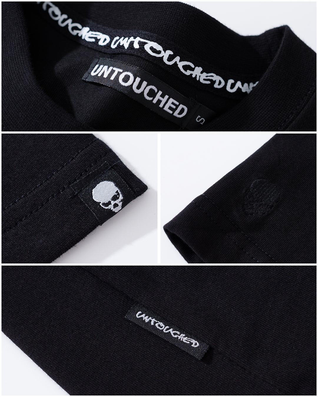 T2012BK | FUCK LIFE-TEE-UNTOUCHED UNITED