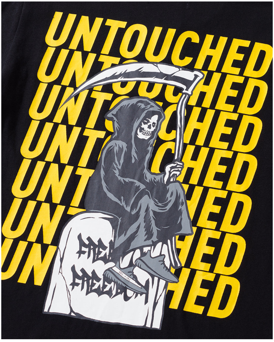 T2016BK | GRIM REAPER - FREEDOM-TEE-UNTOUCHED UNITED