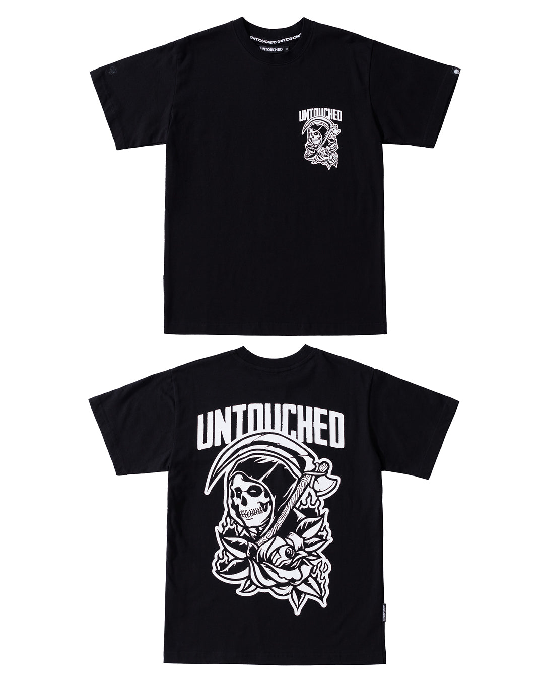 T2017BK | GRIM REAPER - ROSE-TEE-UNTOUCHED UNITED