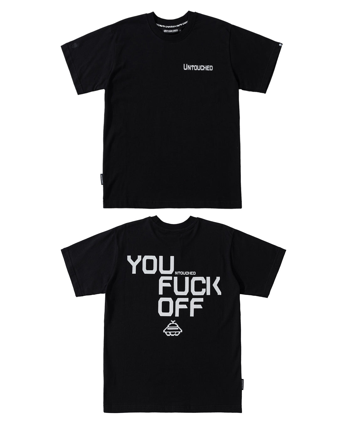 T2018BK | UFO-TEE-UNTOUCHED UNITED
