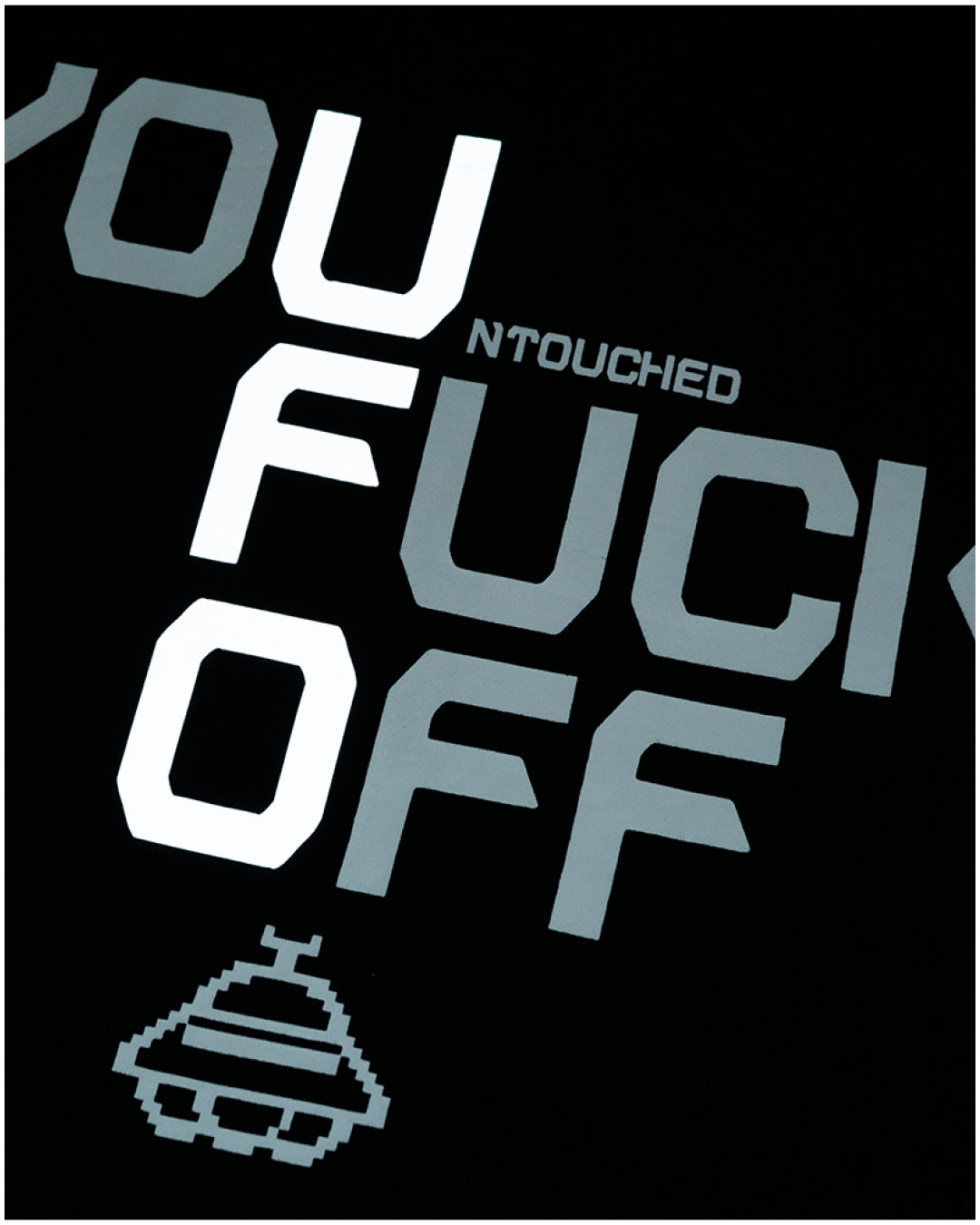 T2018BK | UFO-TEE-UNTOUCHED UNITED