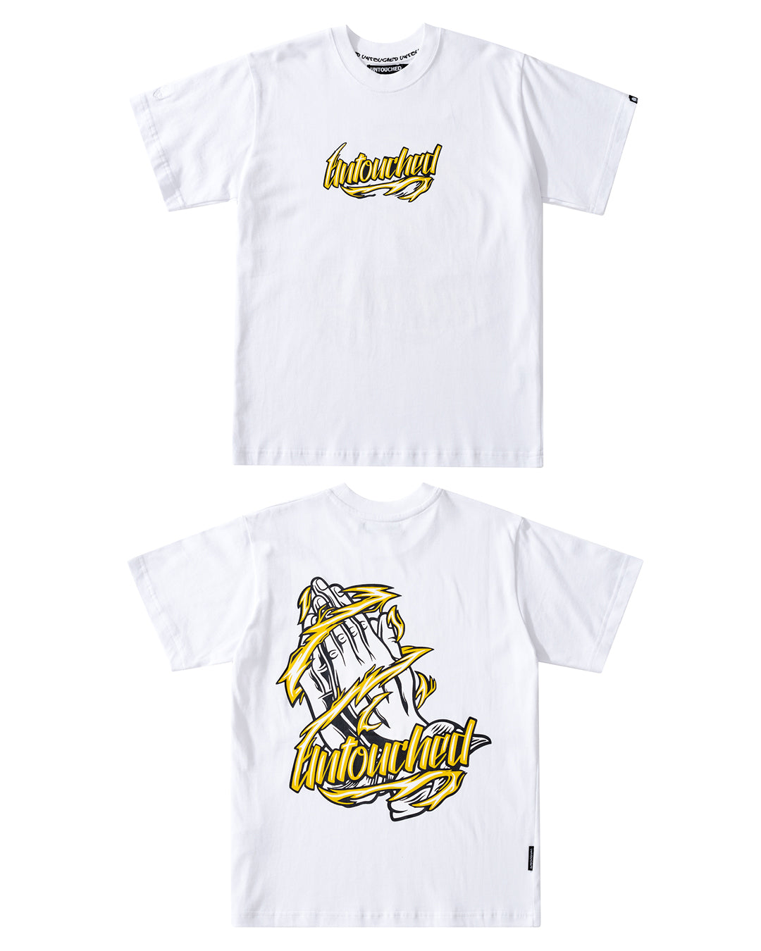 T2021WH | PRAY FOR ME - FLASH-TEE-UNTOUCHED UNITED