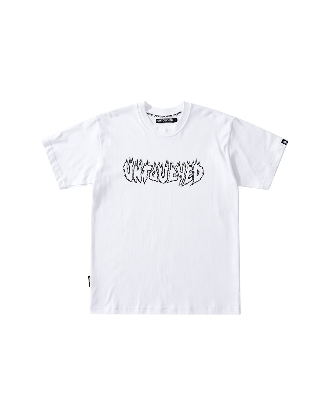 T2022WH | UNTOUCHED ON FIRE-TEE-UNTOUCHED UNITED