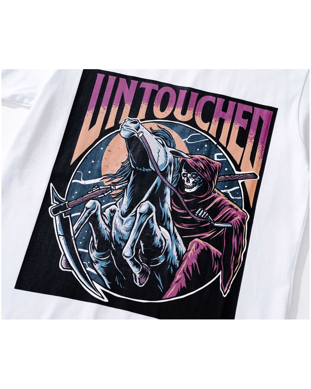 T2025WH | GRIM REAPER - RIDER-TEE-UNTOUCHED UNITED