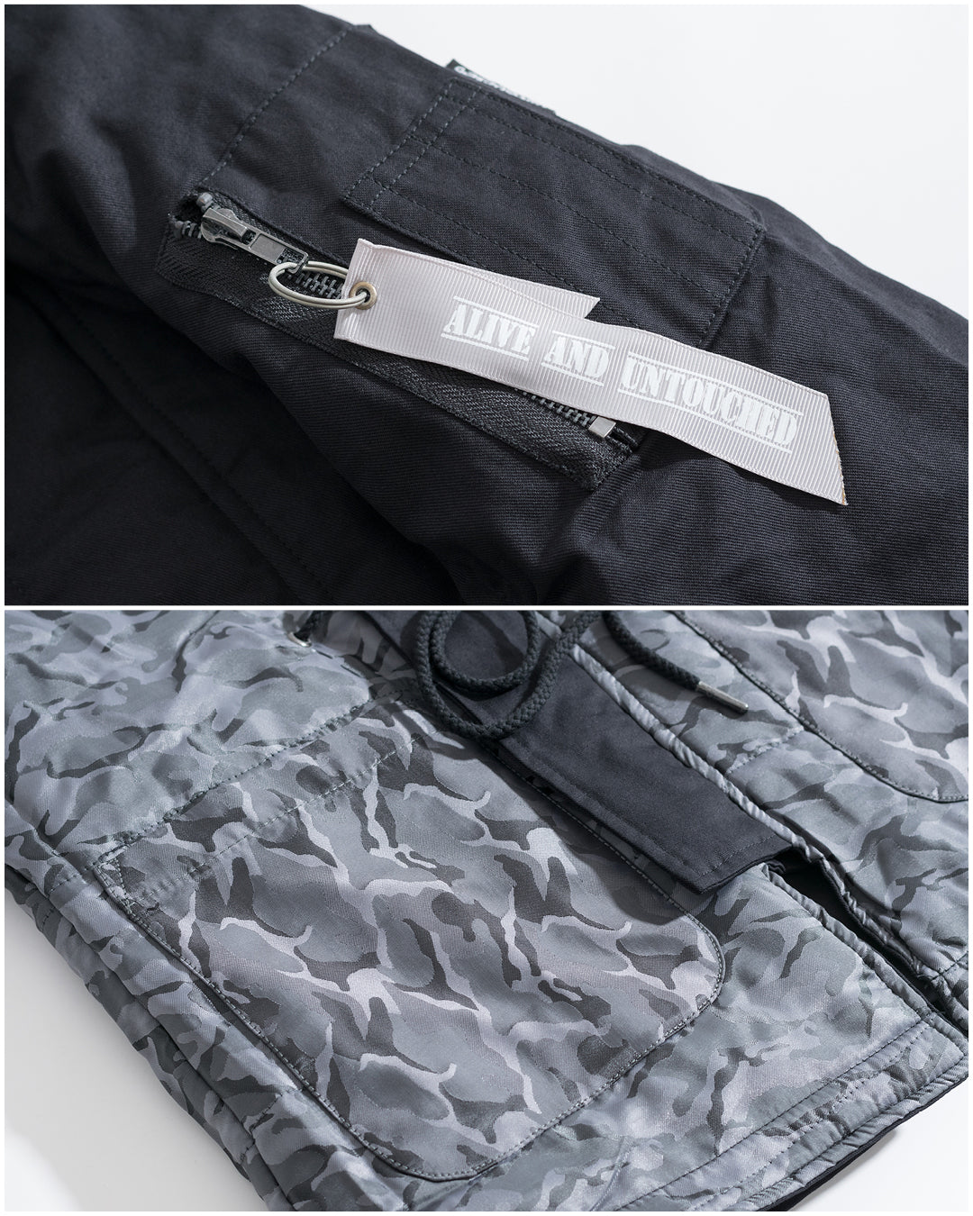 UT039BK | THE ALIEN MADE M-JACKET-UNTOUCHED UNITED