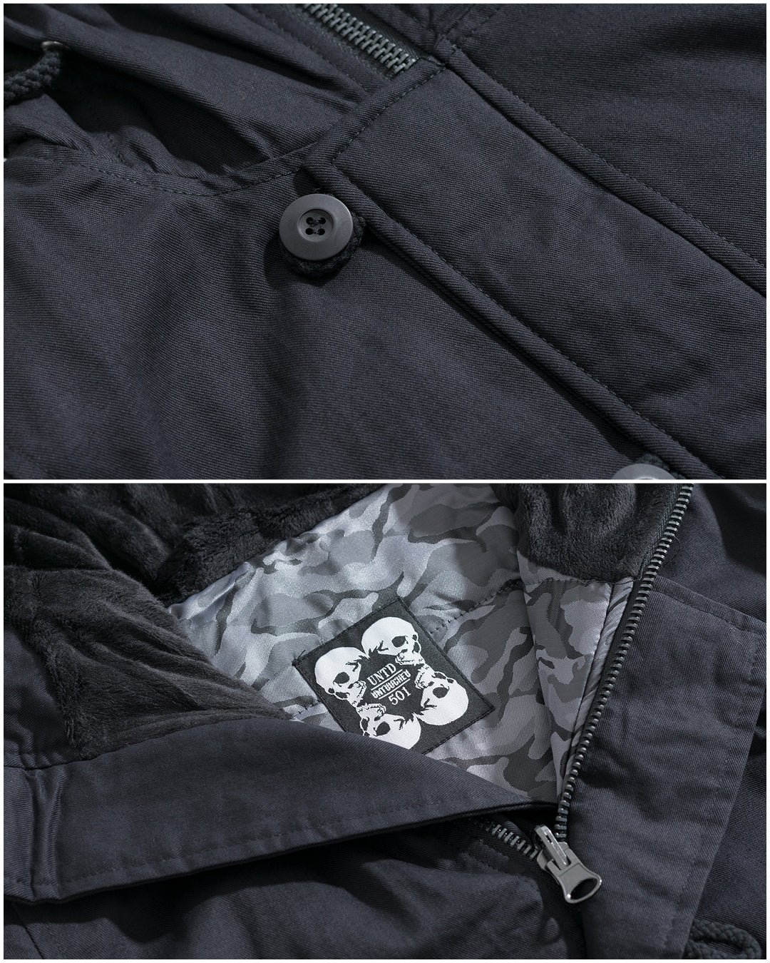 UT039BK | THE ALIEN MADE M-JACKET-UNTOUCHED UNITED