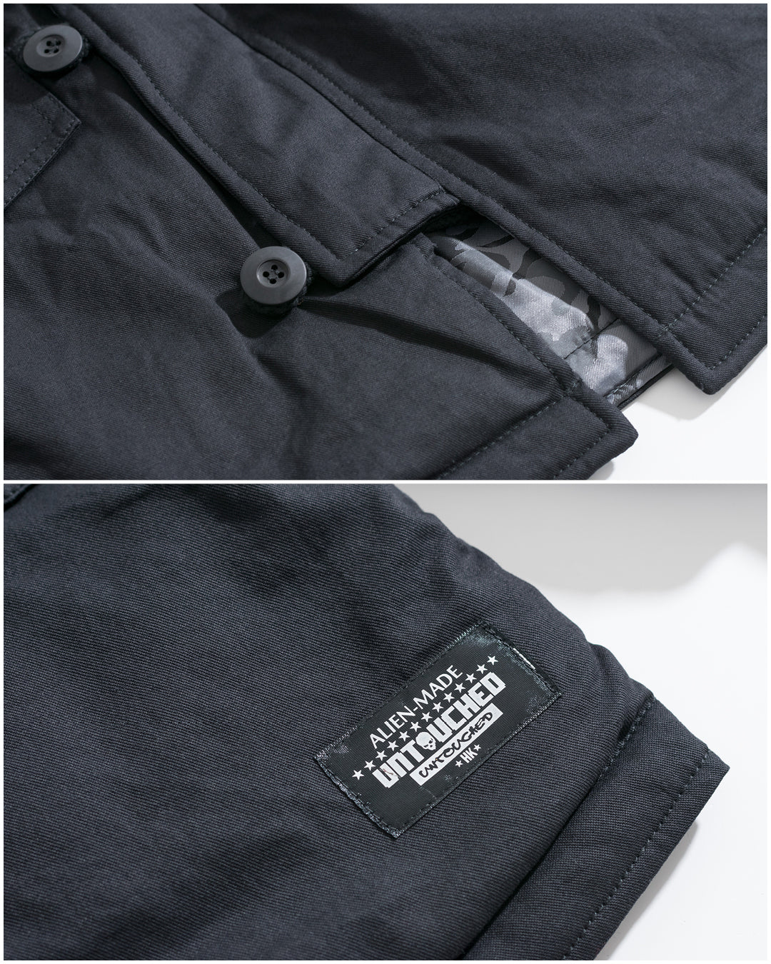 UT039BK | THE ALIEN MADE M-JACKET-UNTOUCHED UNITED