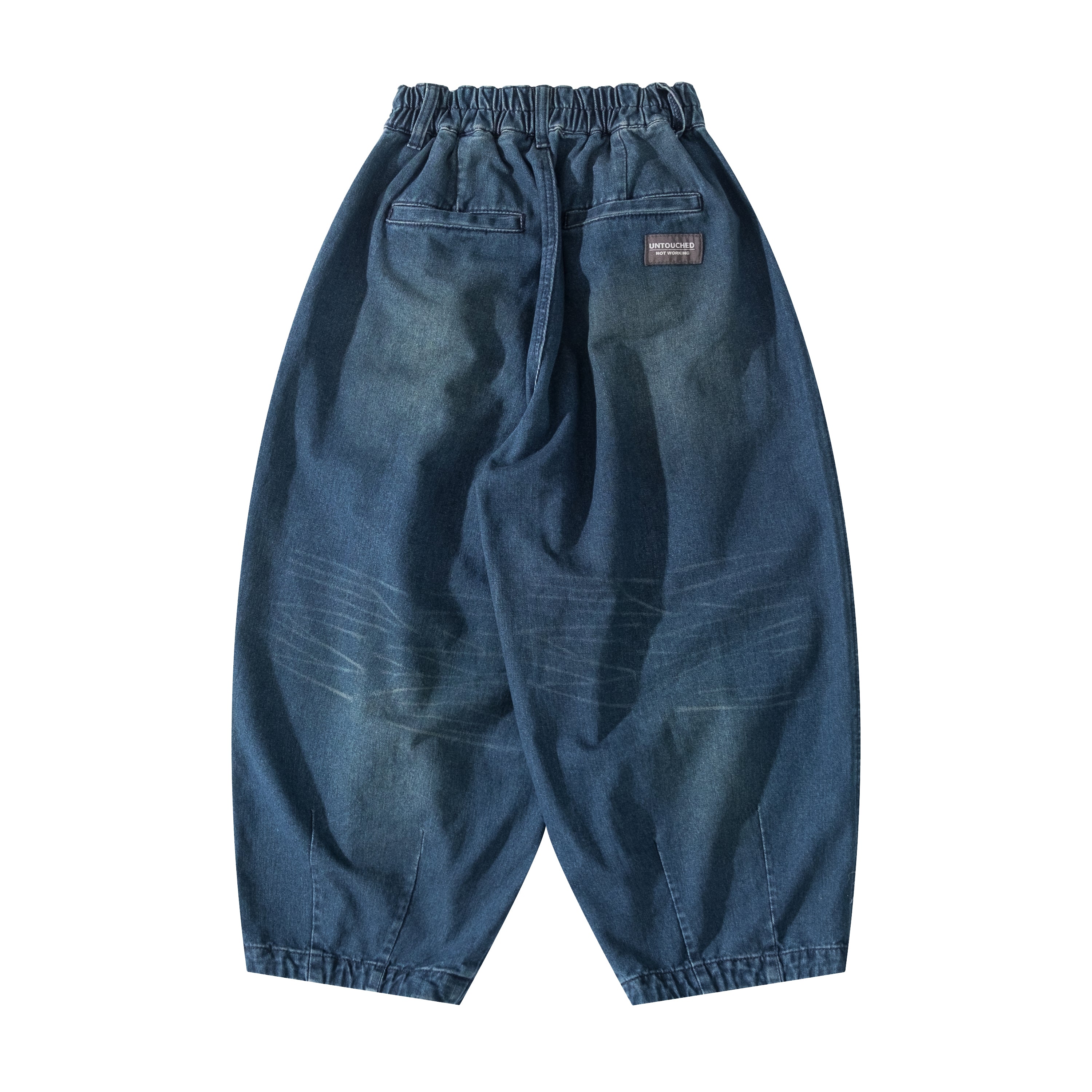 NOT WORKING I / NW088 / NOT WORKING WASHED DENIM PANTS v1