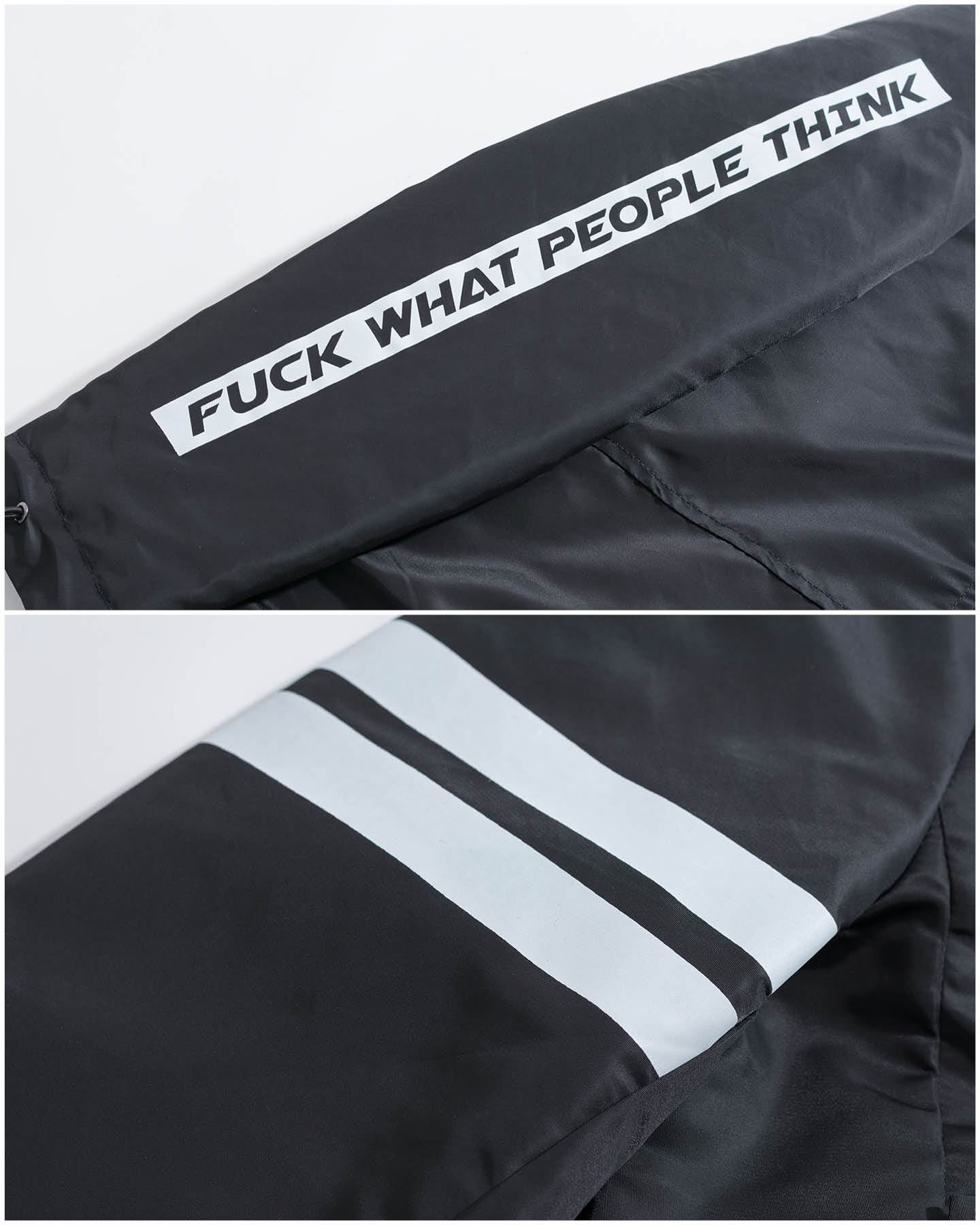 UT104BK | FUCK WHAT PEOPLE THINK-JACKET-UNTOUCHED UNITED