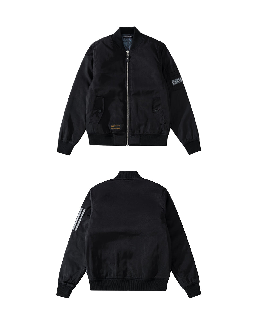 UT112BK | BOMBER JACKET | FUTURE-JACKET-UNTOUCHED UNITED