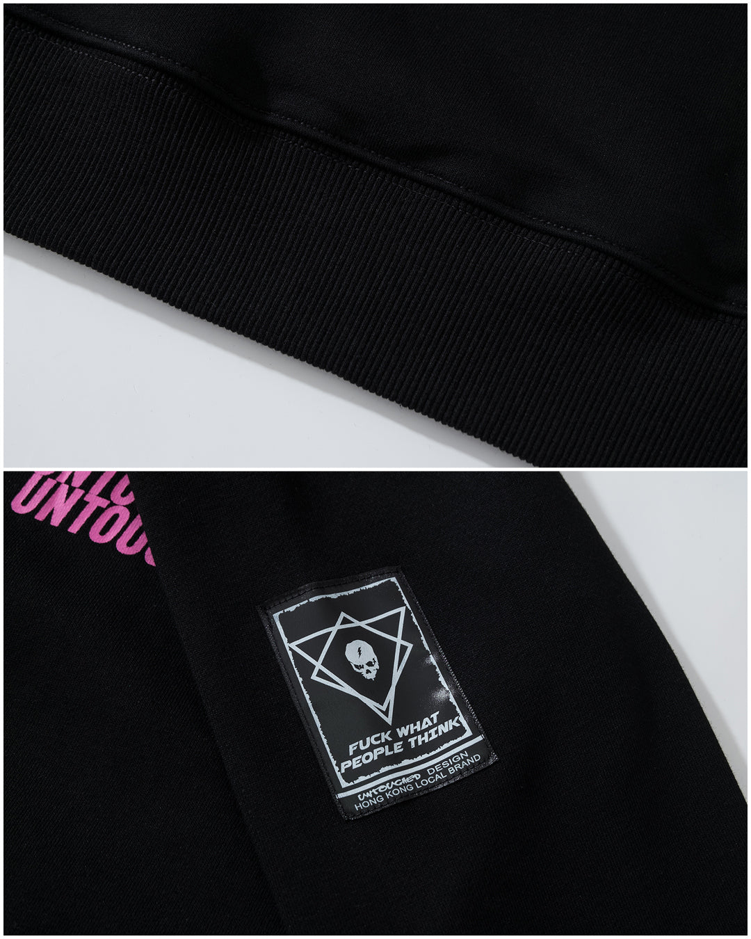 HD2016BK | GRIM REAPER - FREEDOM-HOODIES-UNTOUCHED UNITED