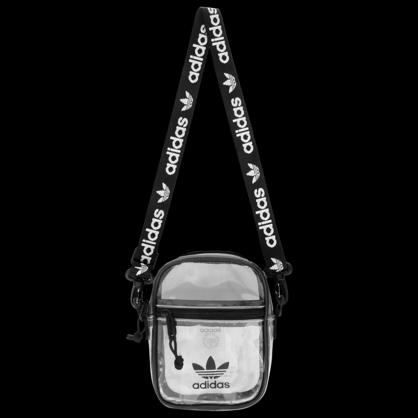 CLEAR FESTIVAL CROSSBODY BAG BK-SHOULDER BAG-UNTOUCHED UNITED