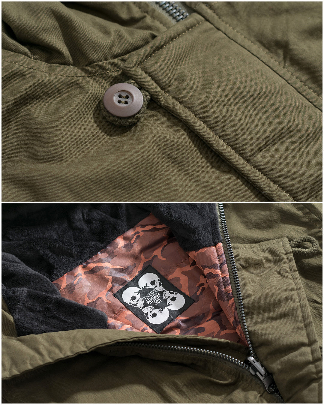 UT039GN | THE ALIEN MADE M-JACKET-UNTOUCHED UNITED