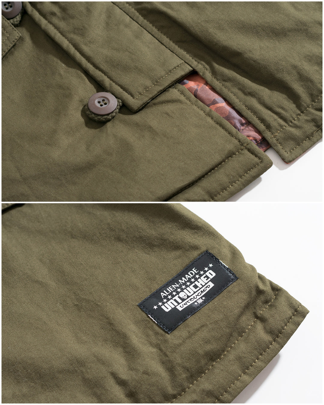UT039GN | THE ALIEN MADE M-JACKET-UNTOUCHED UNITED