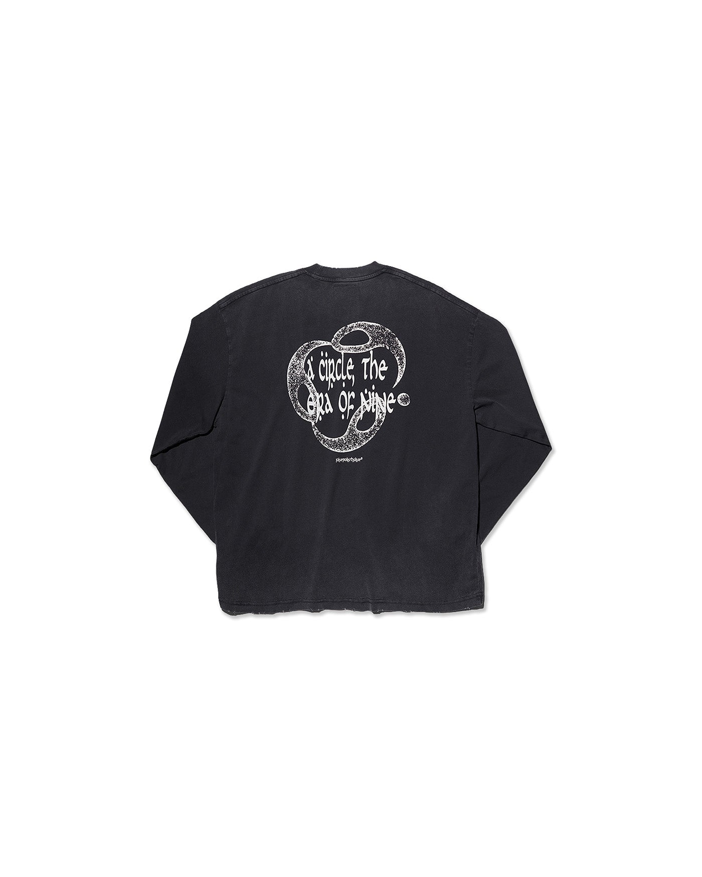 "九时代" 长袖T恤