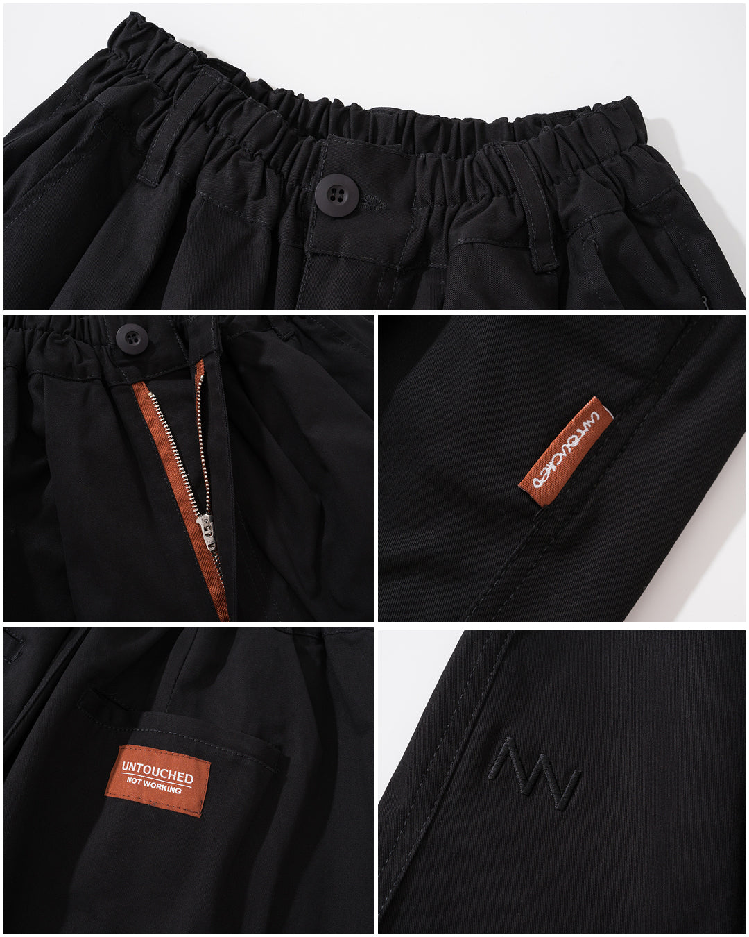 NW110BK | WIDE WORKER SHORTS  | NOT WORKING V