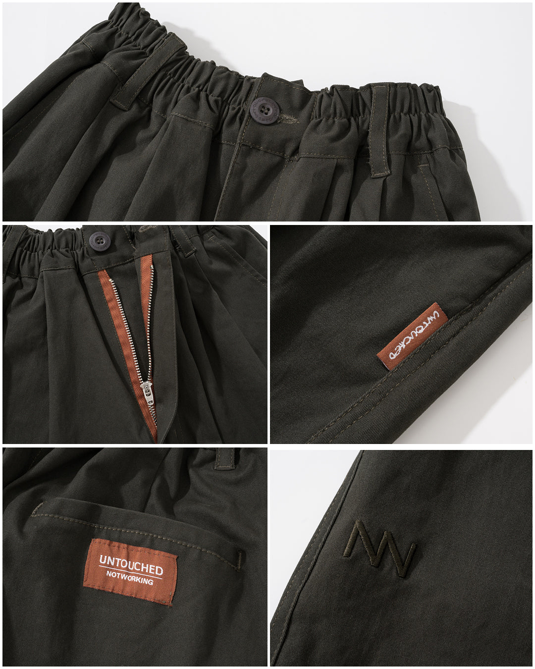 NW110DG | WIDE WORKER SHORTS | NOT WORKING V
