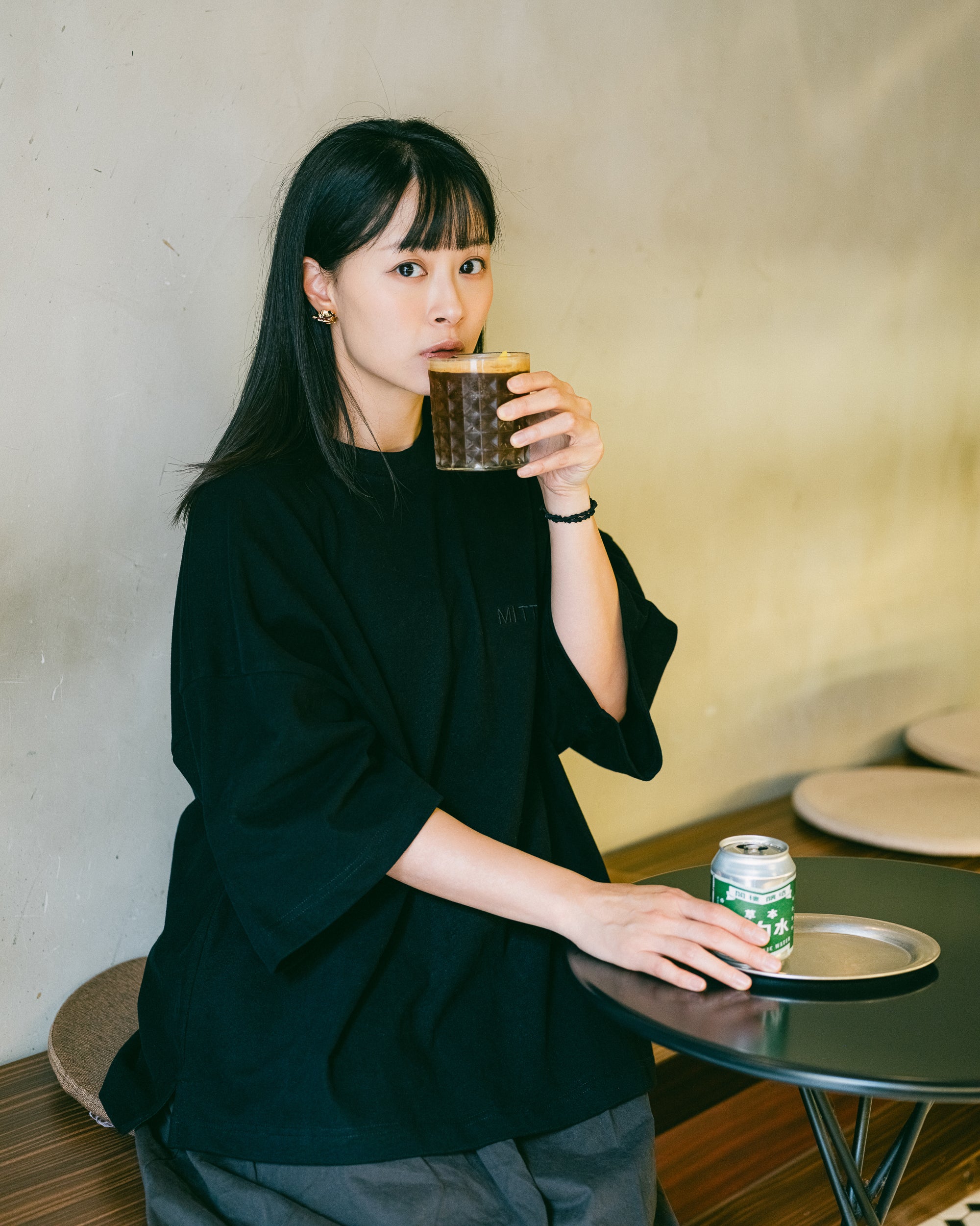 NOT WORKING X MITTSU KUMI / NWC002BK / SUPRE OVERSIZE TEE