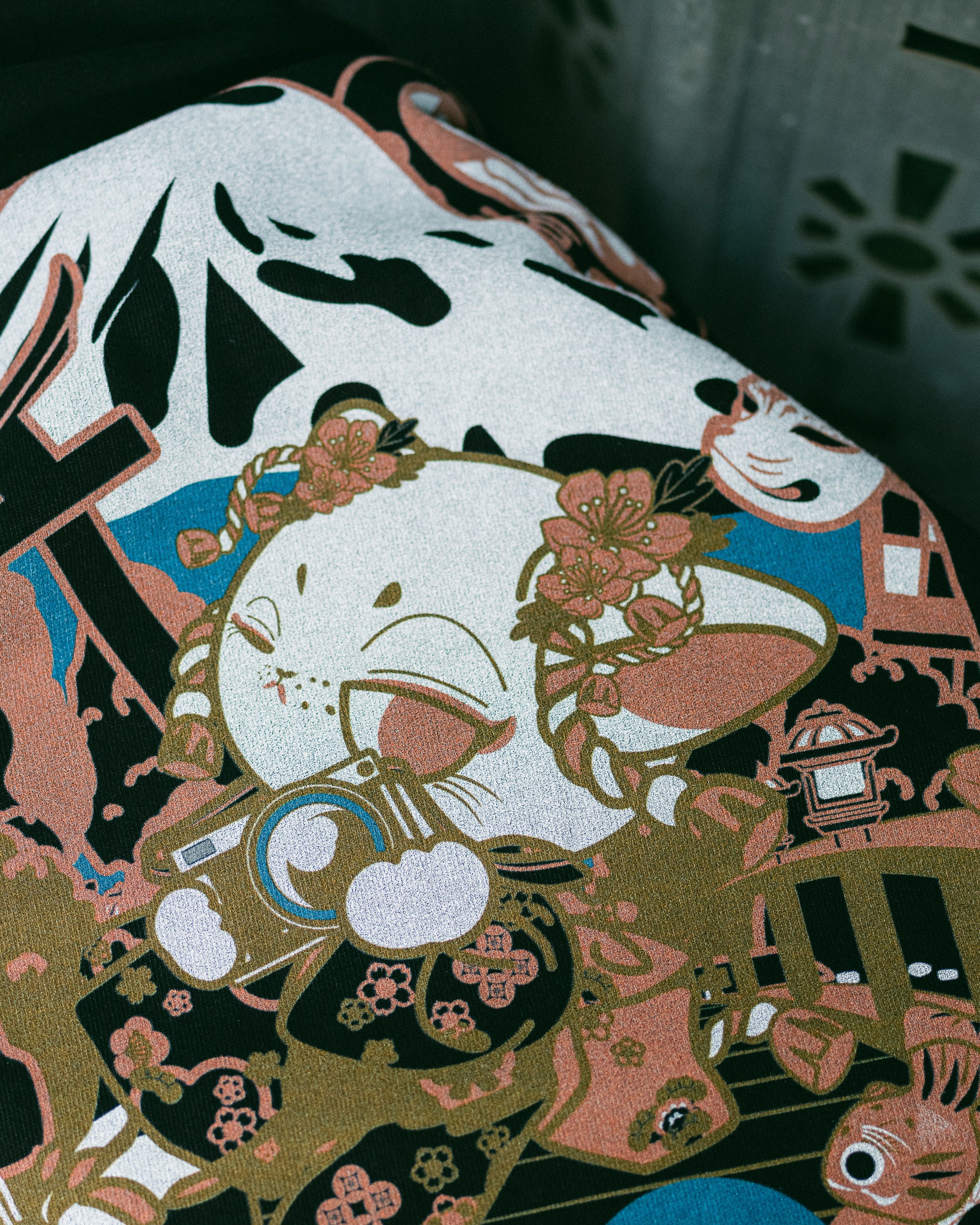 NOT WORKING X MITTSU KUMI / NWC002BK / SUPRE OVERSIZE TEE