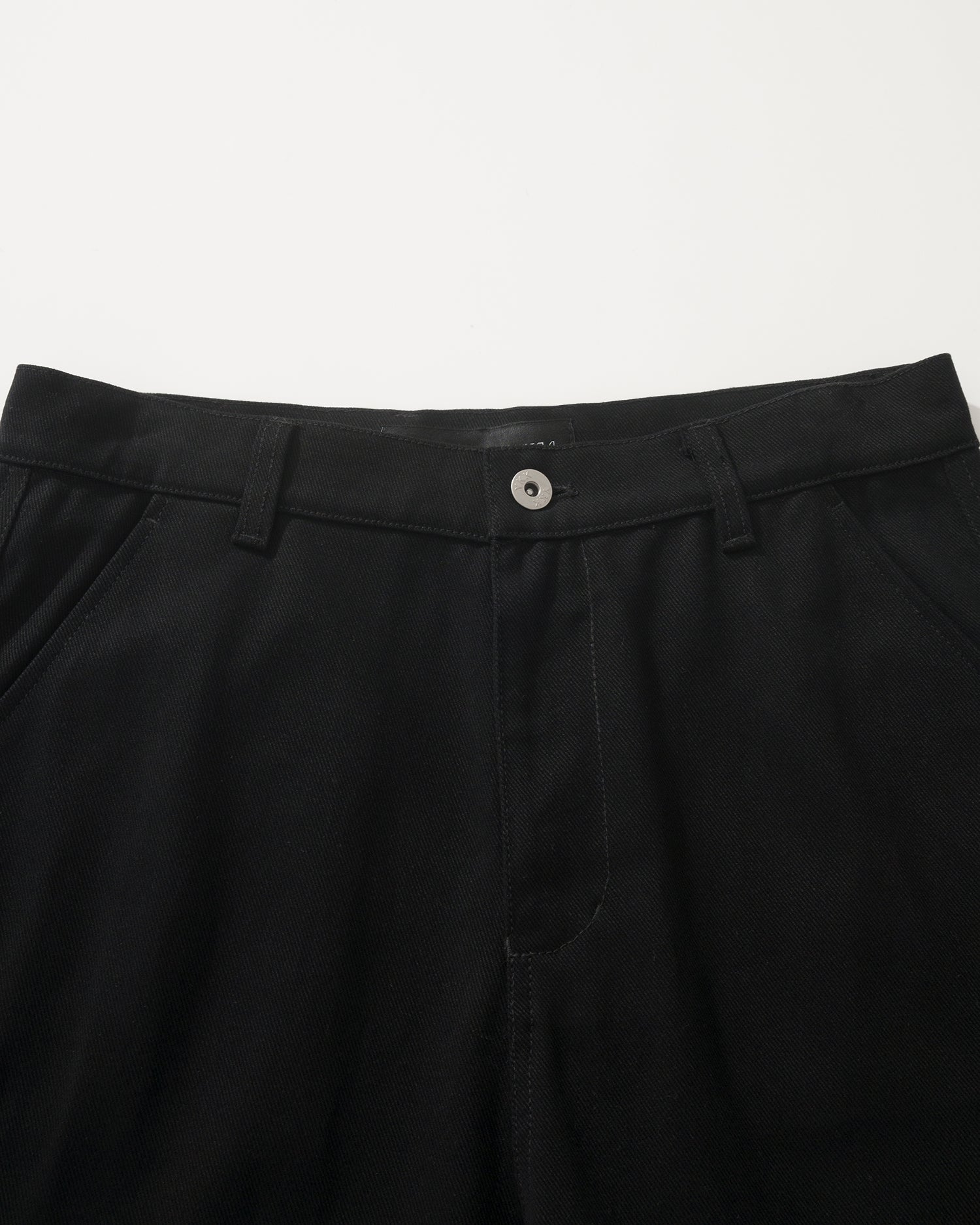 US023 - CARGO BUGGY PANTS / BLACK