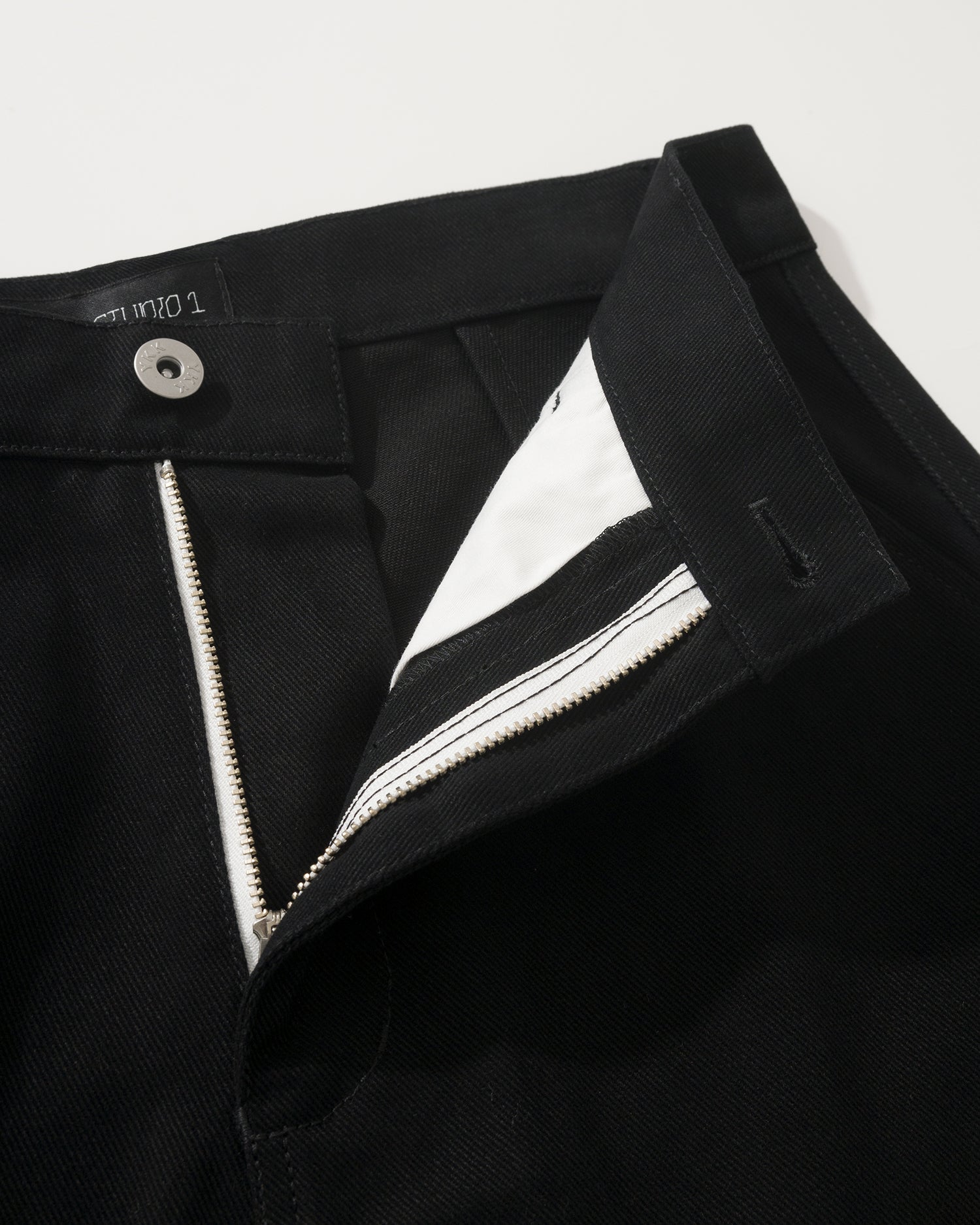 US023 - CARGO BUGGY PANTS / BLACK