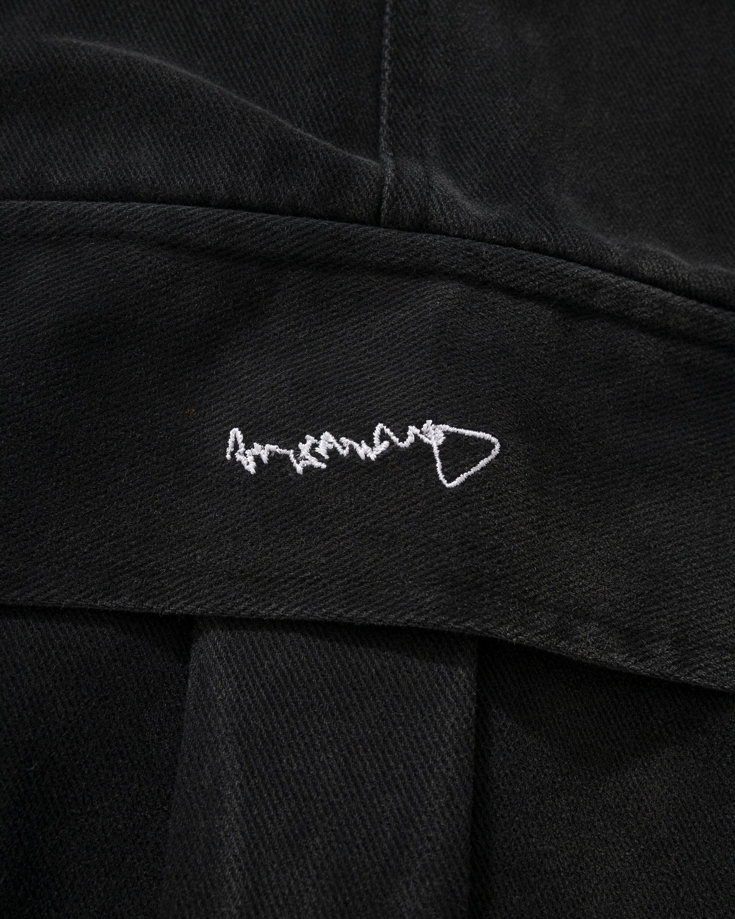 US023 - WASHED CARGO BUGGY PANTS / STONE BLACK