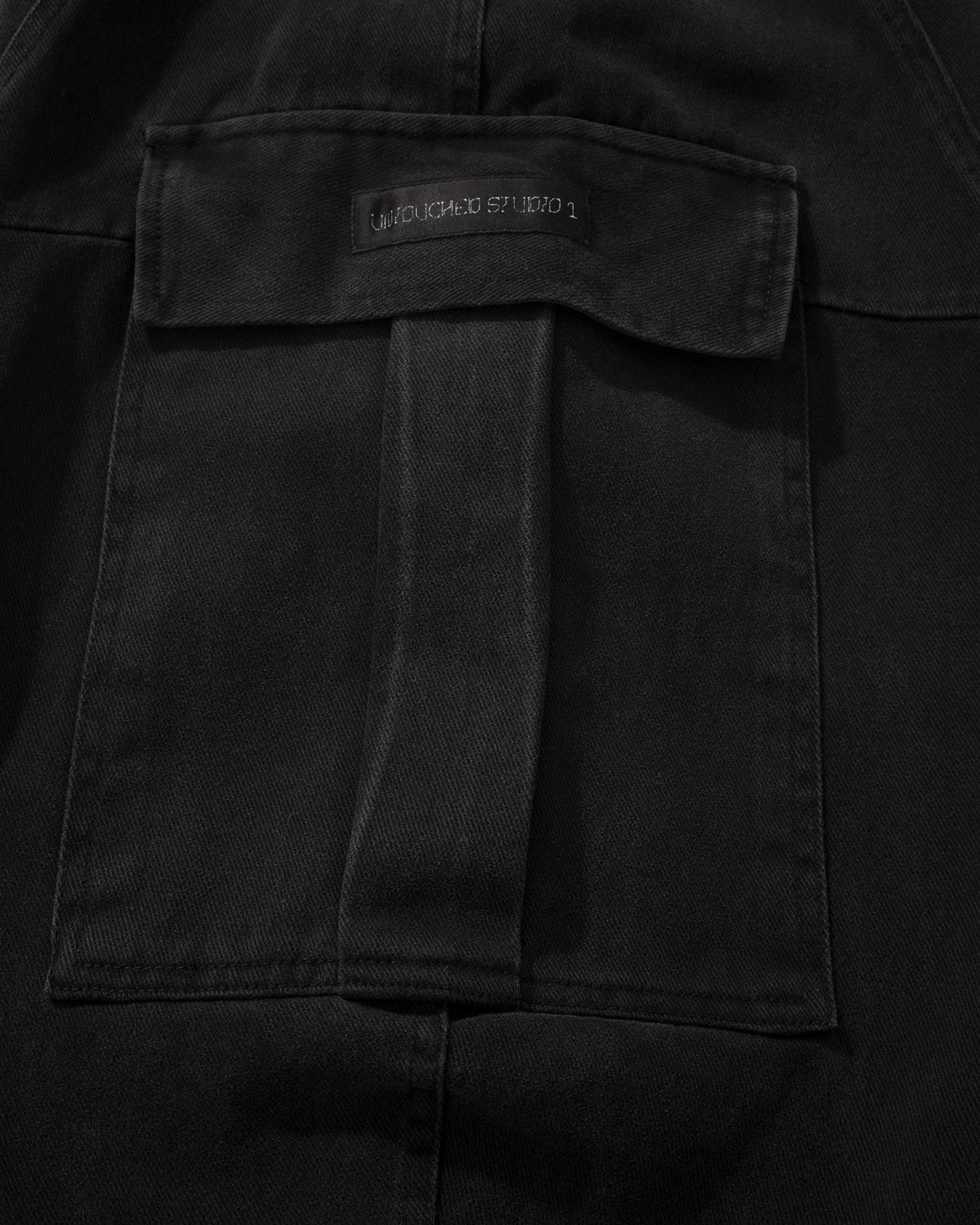 US023 - WASHED CARGO BUGGY PANTS / STONE BLACK