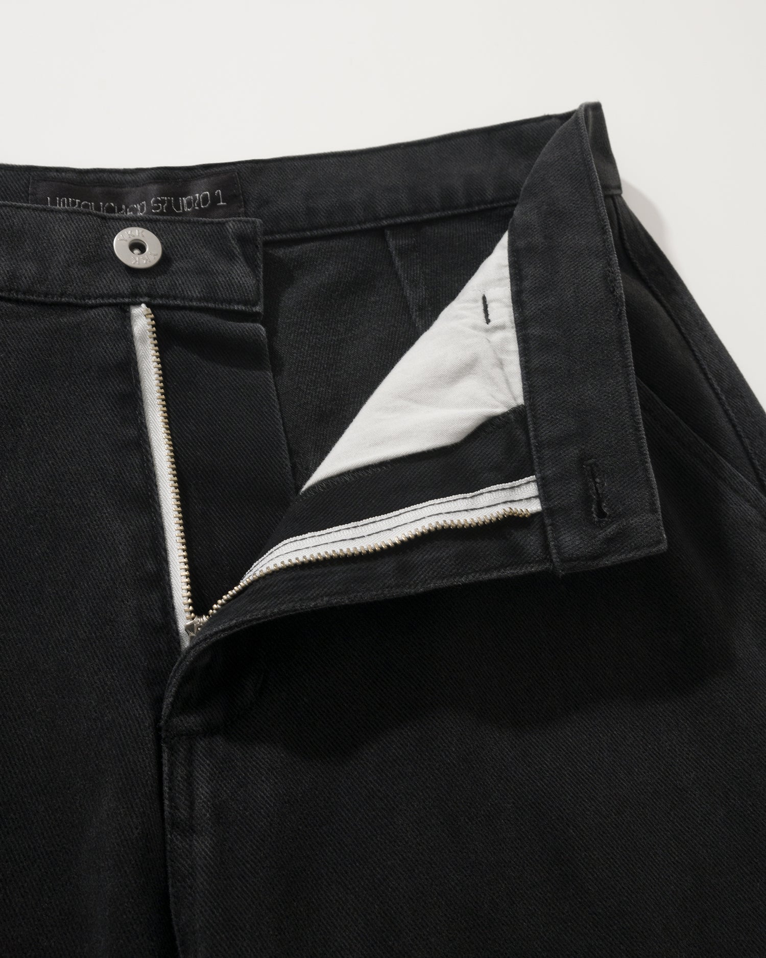 US023 - WASHED CARGO BUGGY PANTS / STONE BLACK